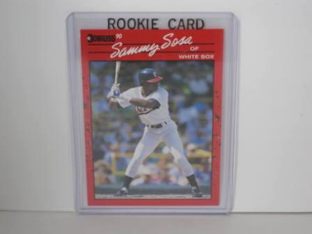 Sammy Sosa RC #489 1990 Donruss Baseball Card